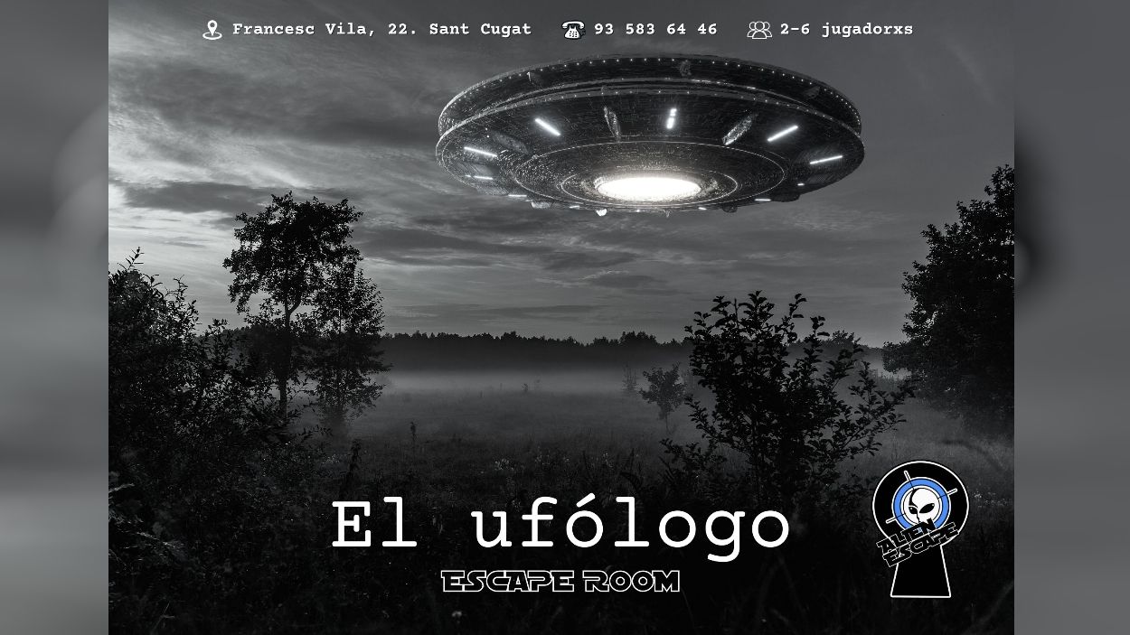 Obre a Sant Cugat 'El ufólogo', un nou escape room