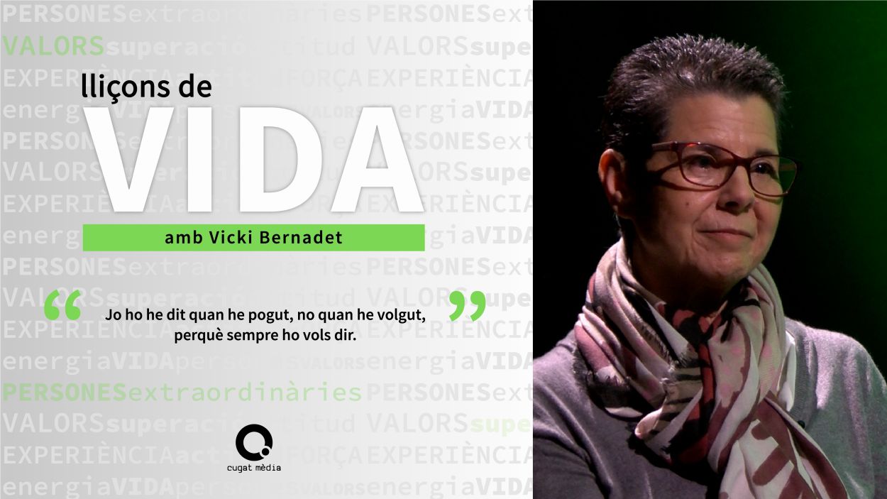 Vicki Bernadet, resilient d'abusos sexuals infantils: 