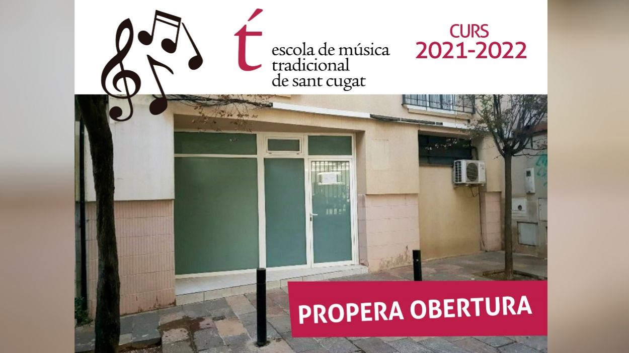 L'Escola de Música Tradicional de Sant Cugat estrena local
