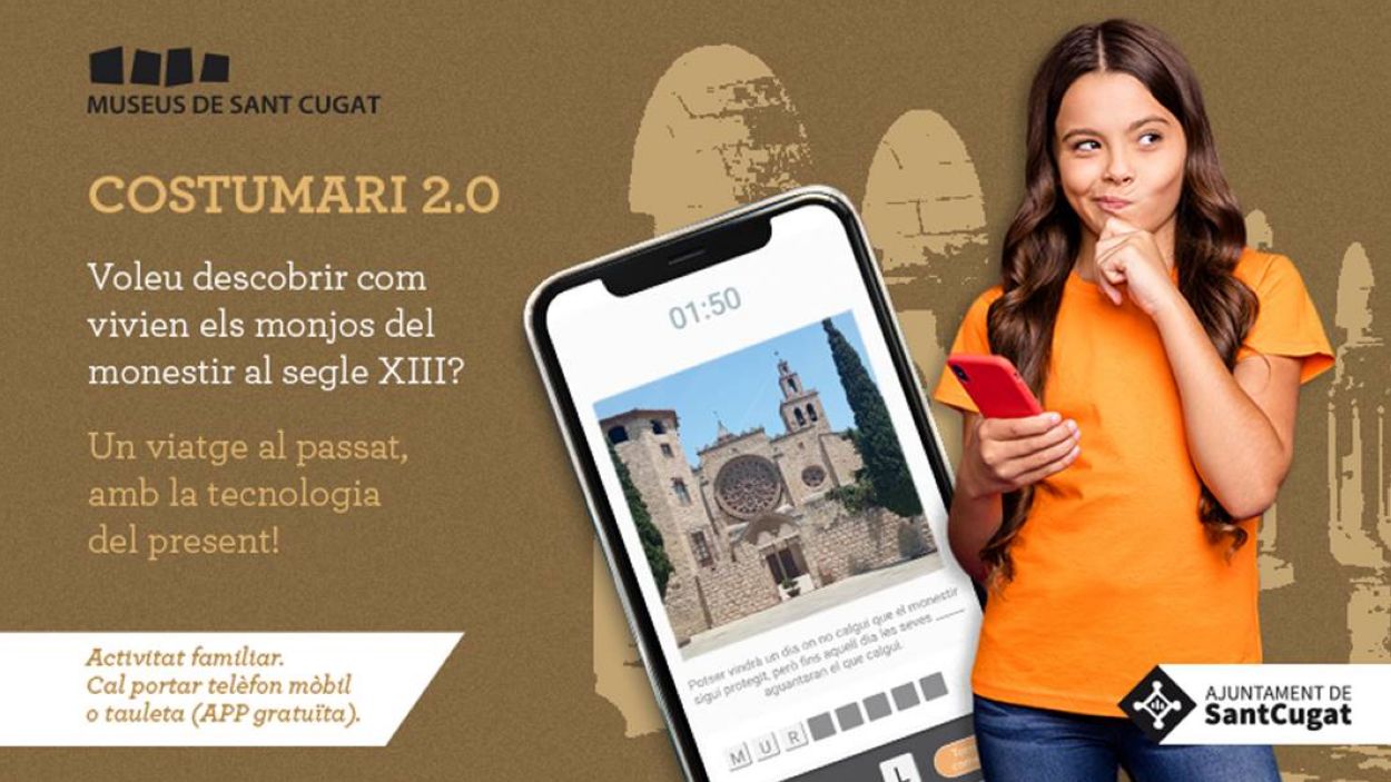 Els Museus de Sant Cugat presenten una aplicació per descobrir el patrimoni històric de la ciutat