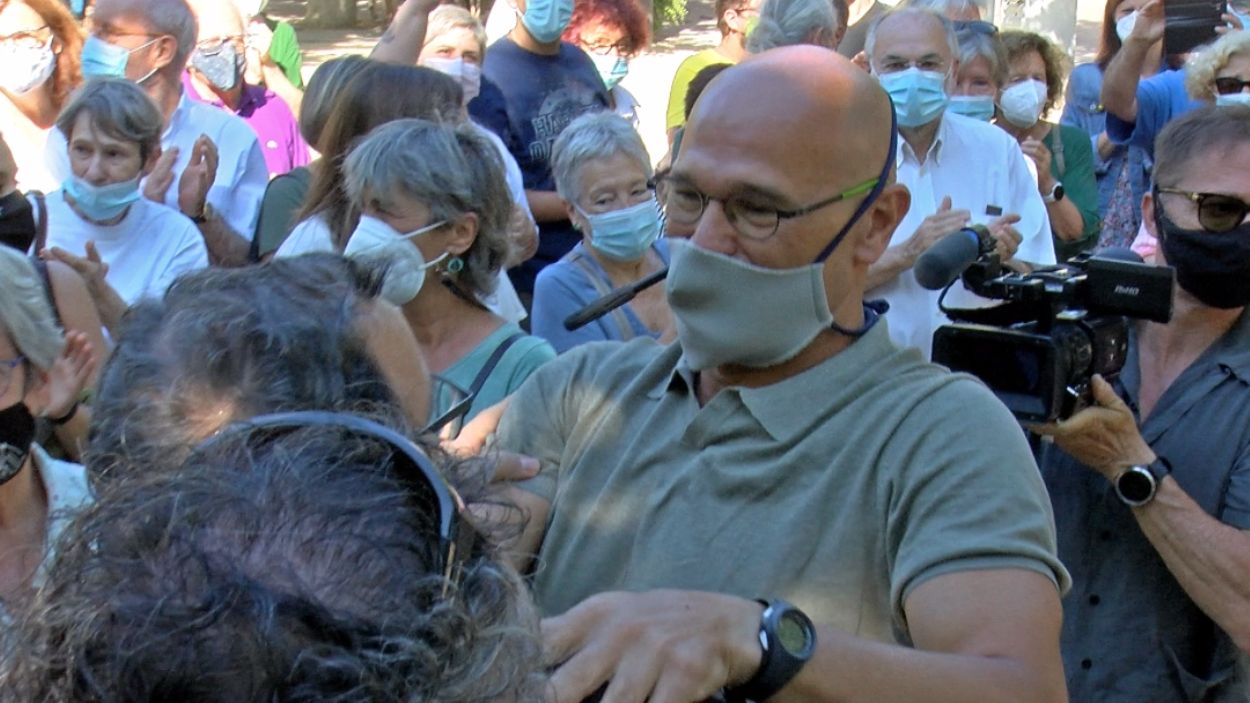 Romeva es retroba amb Sant Cugat: 