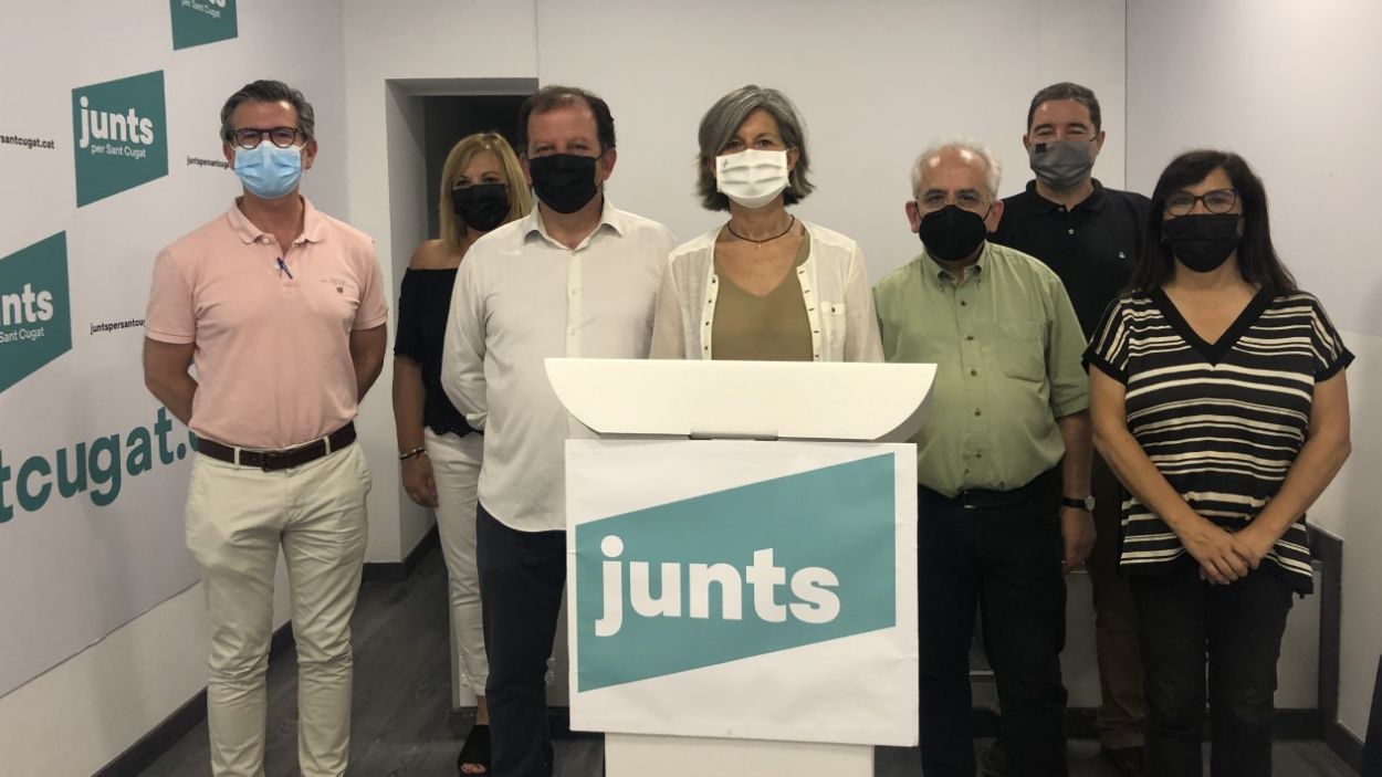 Junts lamenta la manca de consens al ple de Sant Cugat per fer una declaració independentista unitària per l'1-O