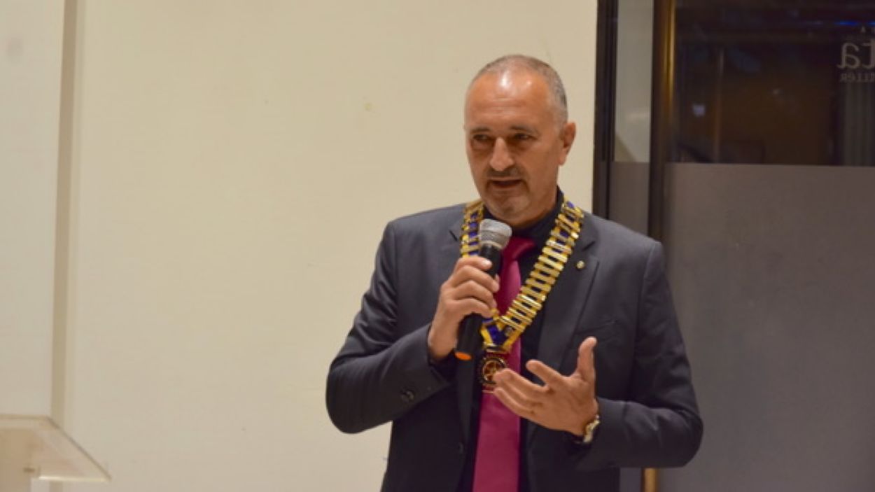 Francisco Giménez, nou president del Rotary Club Sant Cugat