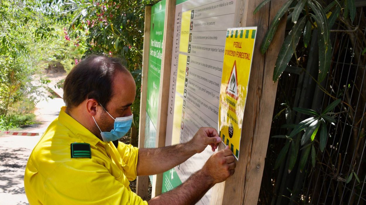 Es demana no accedir a Collserola ni a zones boscoses davant del risc d'incendi
