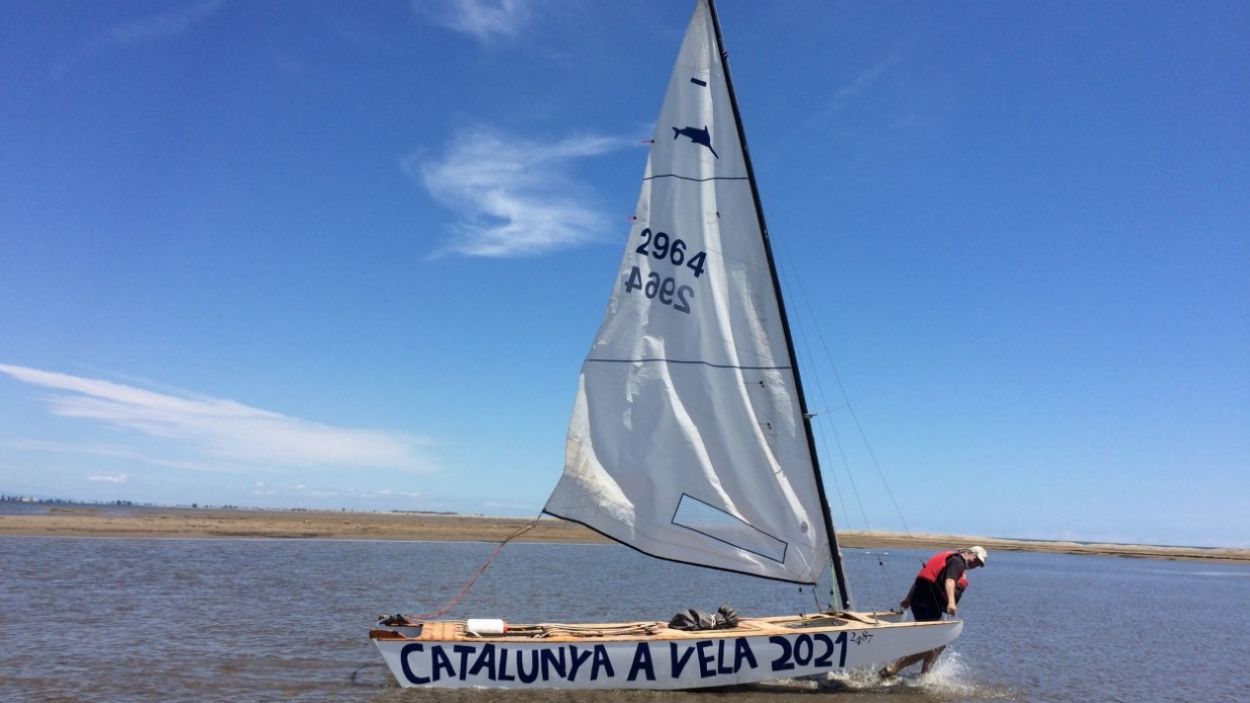 Daniel Romaní reviu la seva travessa al llibre 'Catalunya amb patí de vela'