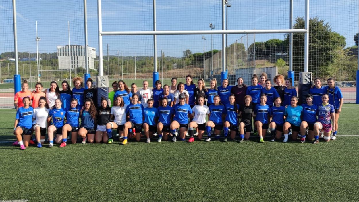 El Rugby femení ja prepara el seu debut històric a la Lliga Iberdrola