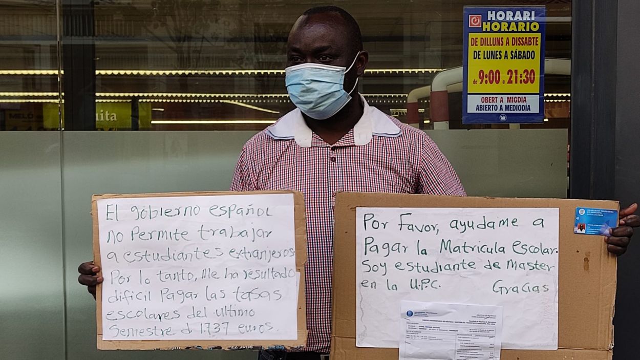 Michael Efeturi ja té el seu màster de Nàutica que li permet accedir a fer un doctorat al Canadà