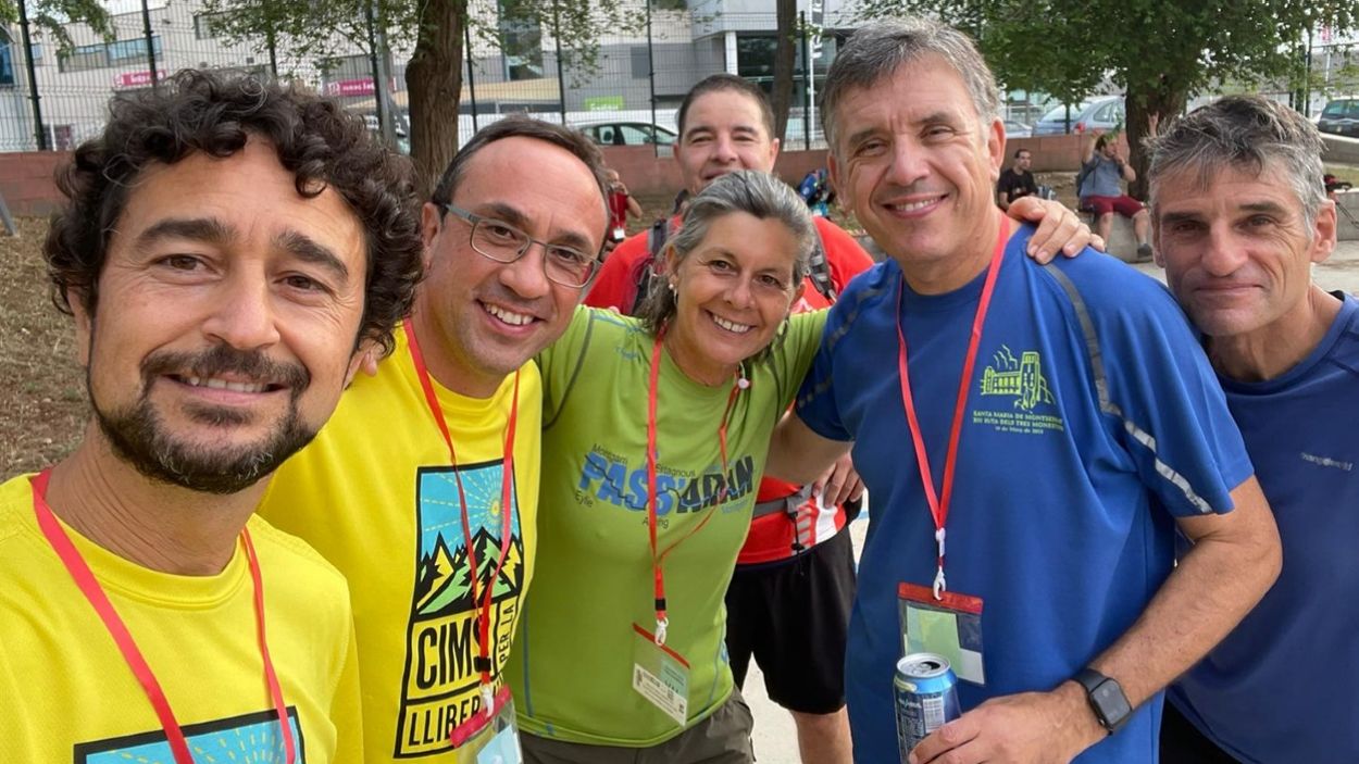 Josep Rull participa en la 17a edició de la Ruta dels Tres Monestirs