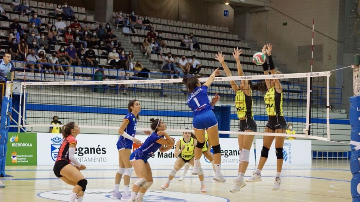 El DSV- Volei Sant Cugat, primer líder de la Lliga Iberdrola