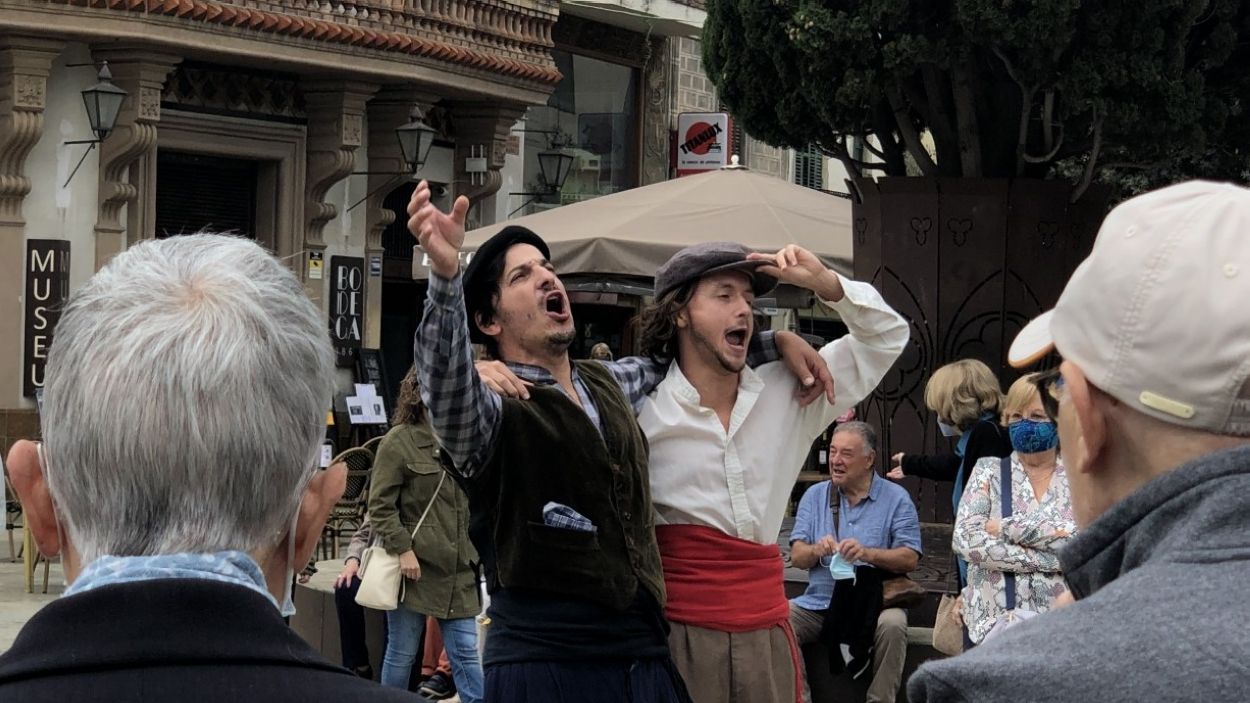 'Cent anys de Celler': teatre per explicar el passat vinícola de Sant Cugat