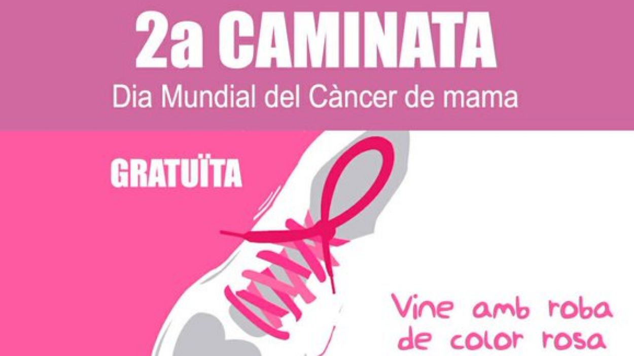 Torna la Caminada contra el càncer de mama