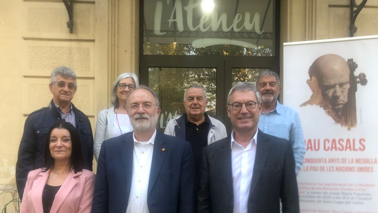 Sant Cugat commemorarà el 50è aniversari de la Medalla de la Pau a Pau Casals