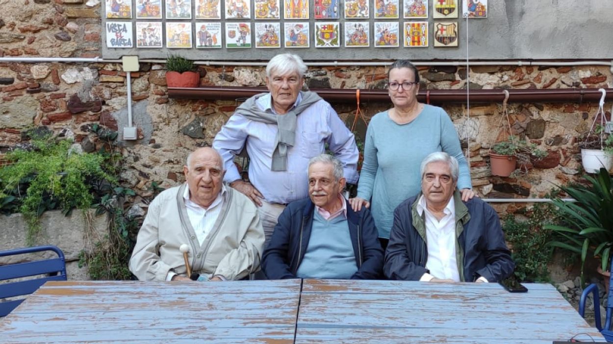 Un col·loqui ha recordat els 42 anys d'existència de la Penya Blaugrana Sant Cugat