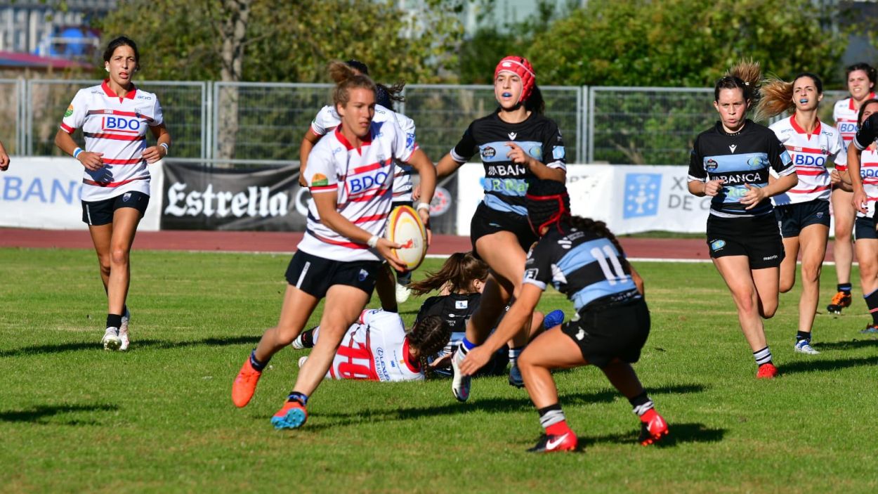 El Rugby Sant Cugat femení rep el vigent campió, el Complutense Cisneros