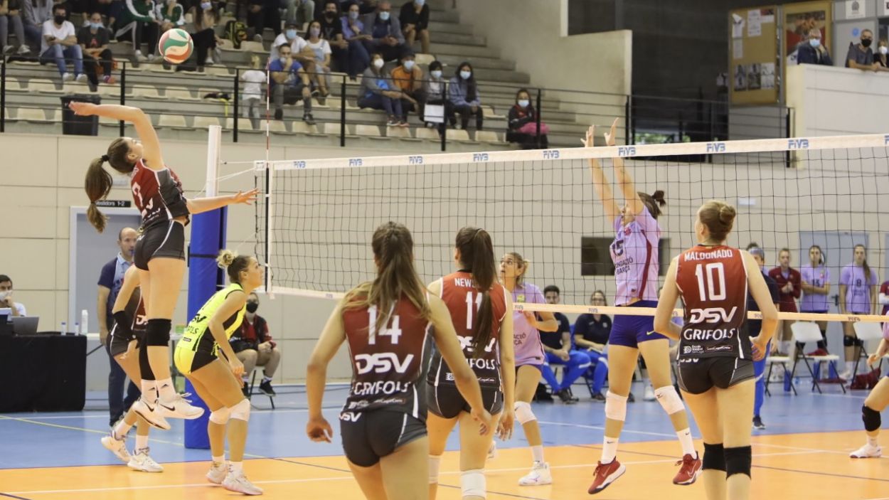 El DSV- Volei Sant Cugat es veu superat per un efectiu Haro Rioja