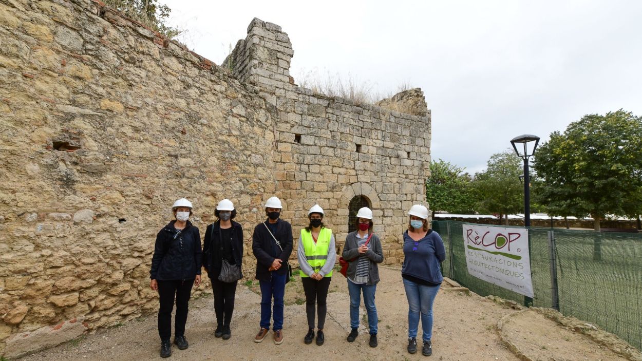 La muralla de llevant del Monestir tornarà a 'defensar' Sant Cugat
