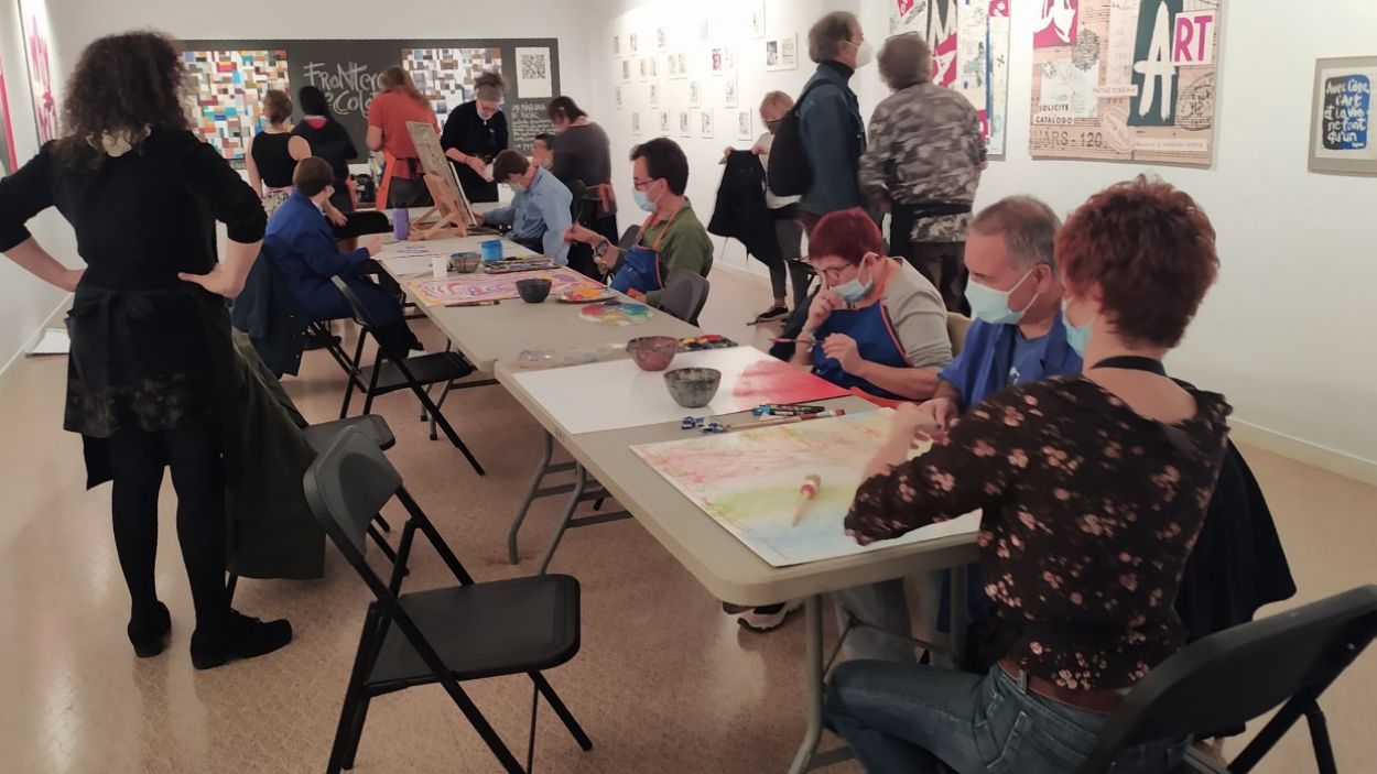 Windown, un taller d'art inclusiu per crear i enfortir vincles