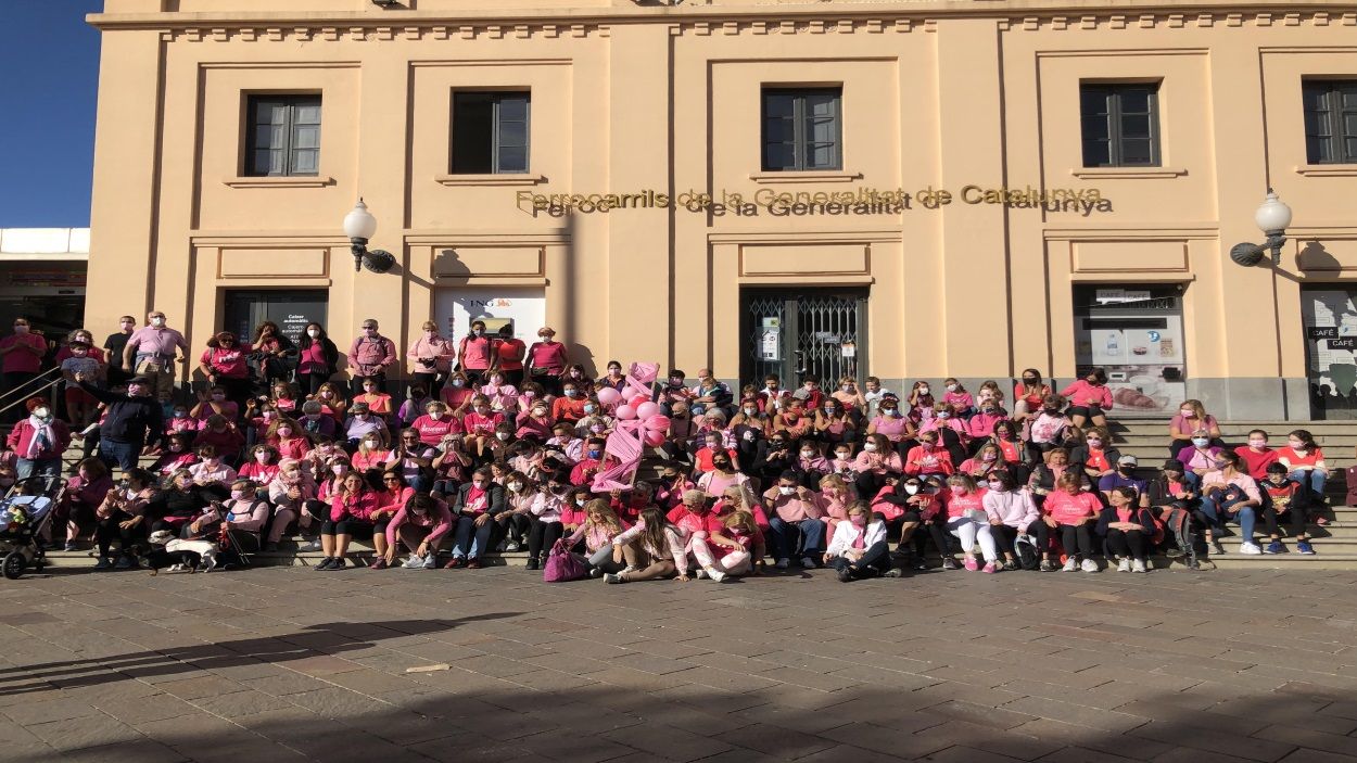 L'AECC vol tintar de rosa Sant Cugat amb la caminada pel Dia Mundial del Càncer de Mama