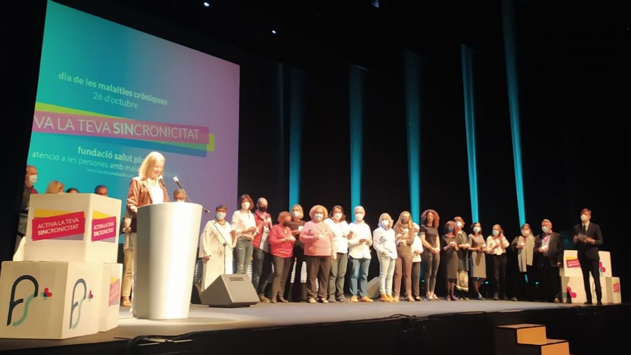 Un concert a benefici de les persones amb malalties cròniques omple el Teatre-Auditori