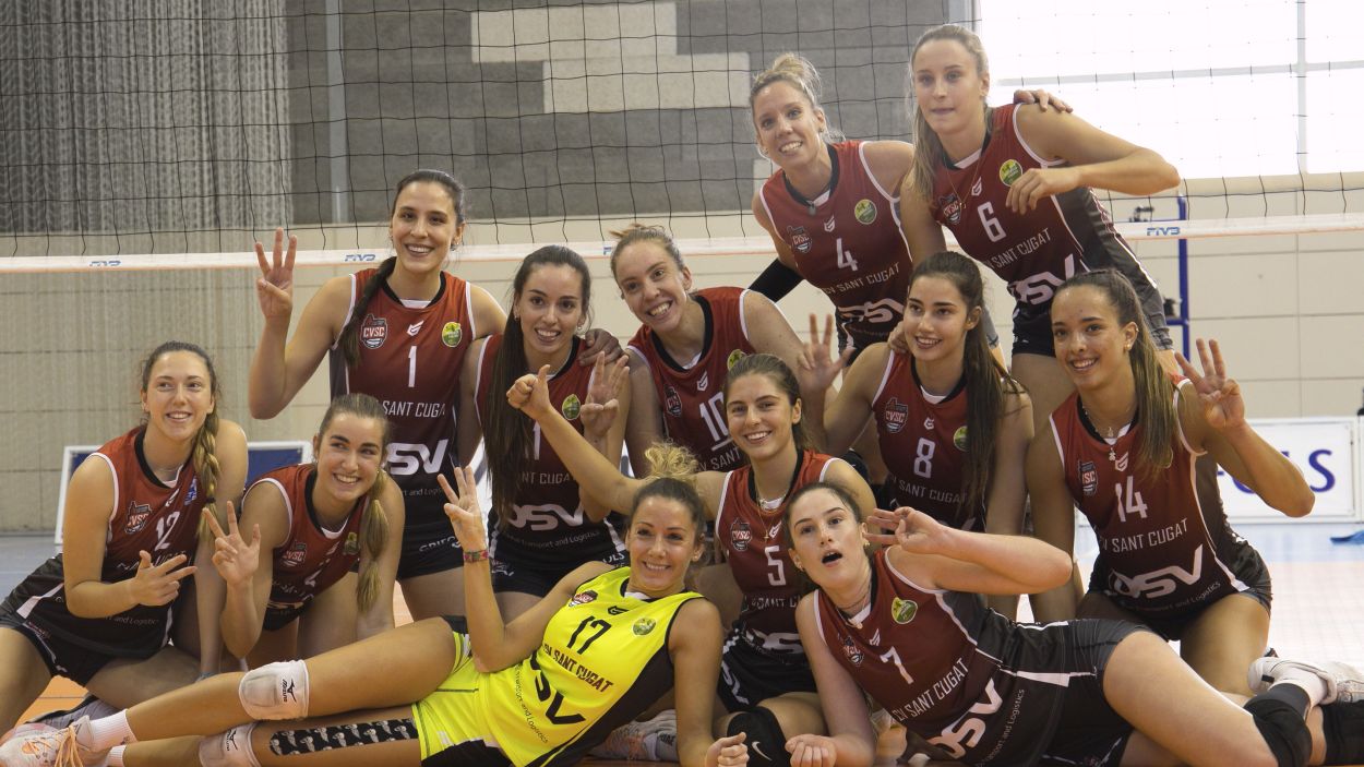 El millor inici de la història del DSV- Club Voleibol Sant Cugat a Lliga Iberdrola