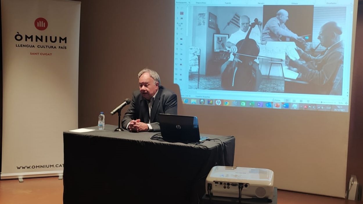 Josep Maria Figueres recorda els 50 anys del discurs de Pau Casals a les Nacions Unides