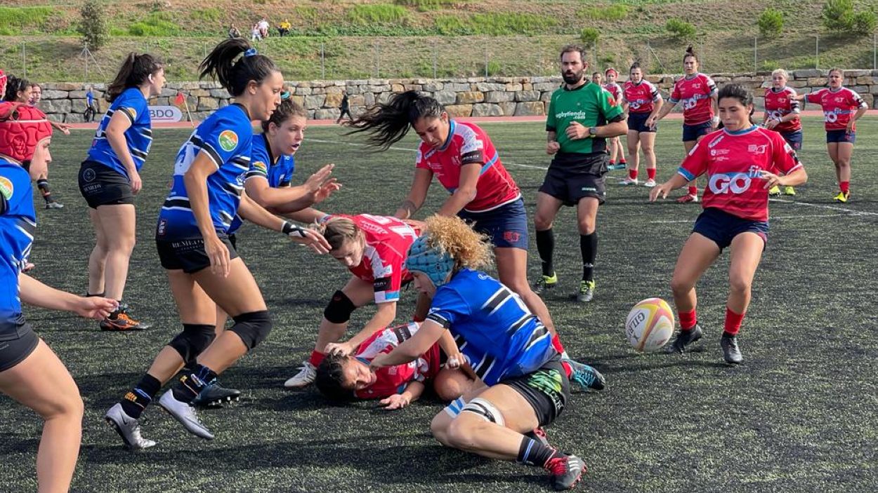 El Club Rugby Sant Cugat fa història en assolir la primera victòria a la Lliga Iberdrola
