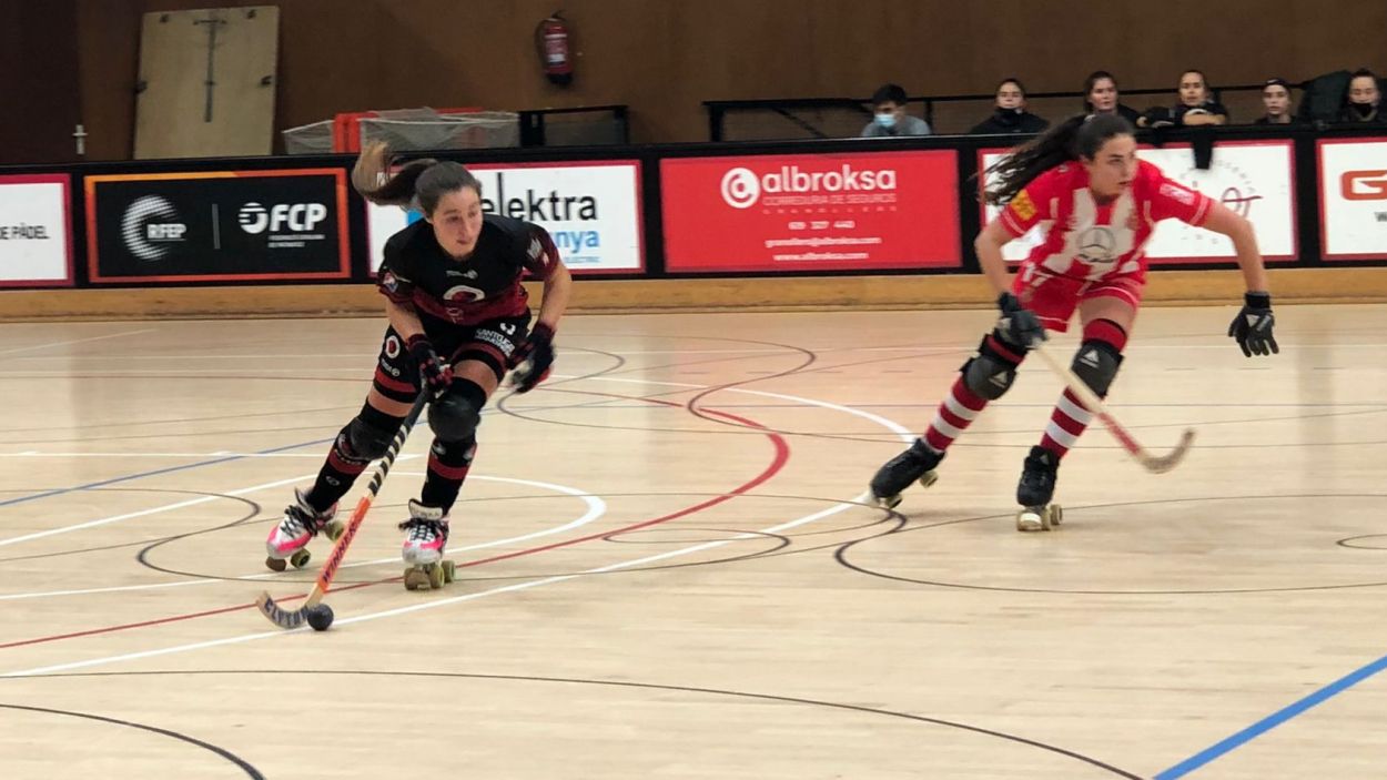 El femení del Patí Hoquei s'estrena amb victòria a l'Ok Lliga davant el Girona