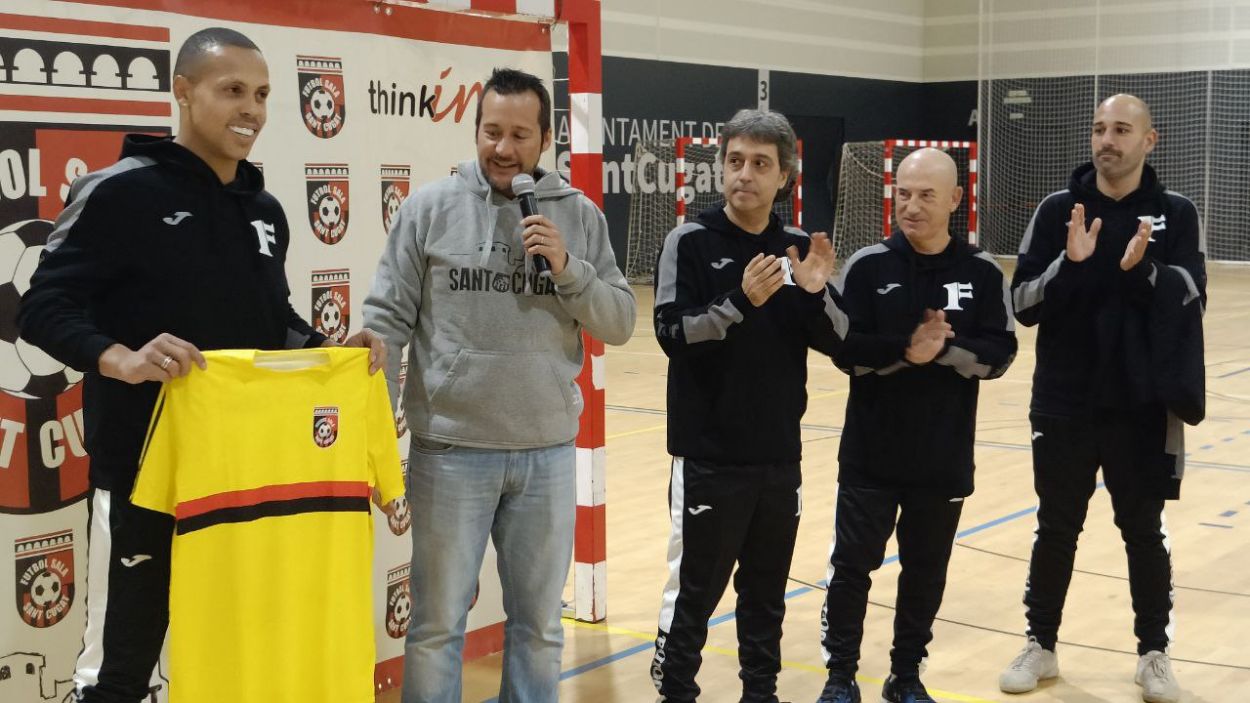 Ferrao i el Futbol Sala Sant Cugat sumen esforços per potenciar la base