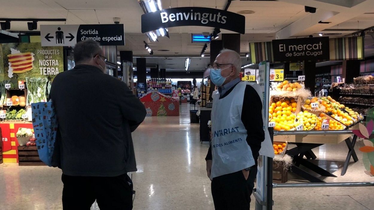 Sant Cugat se suma al Gran Recapte d'aliments