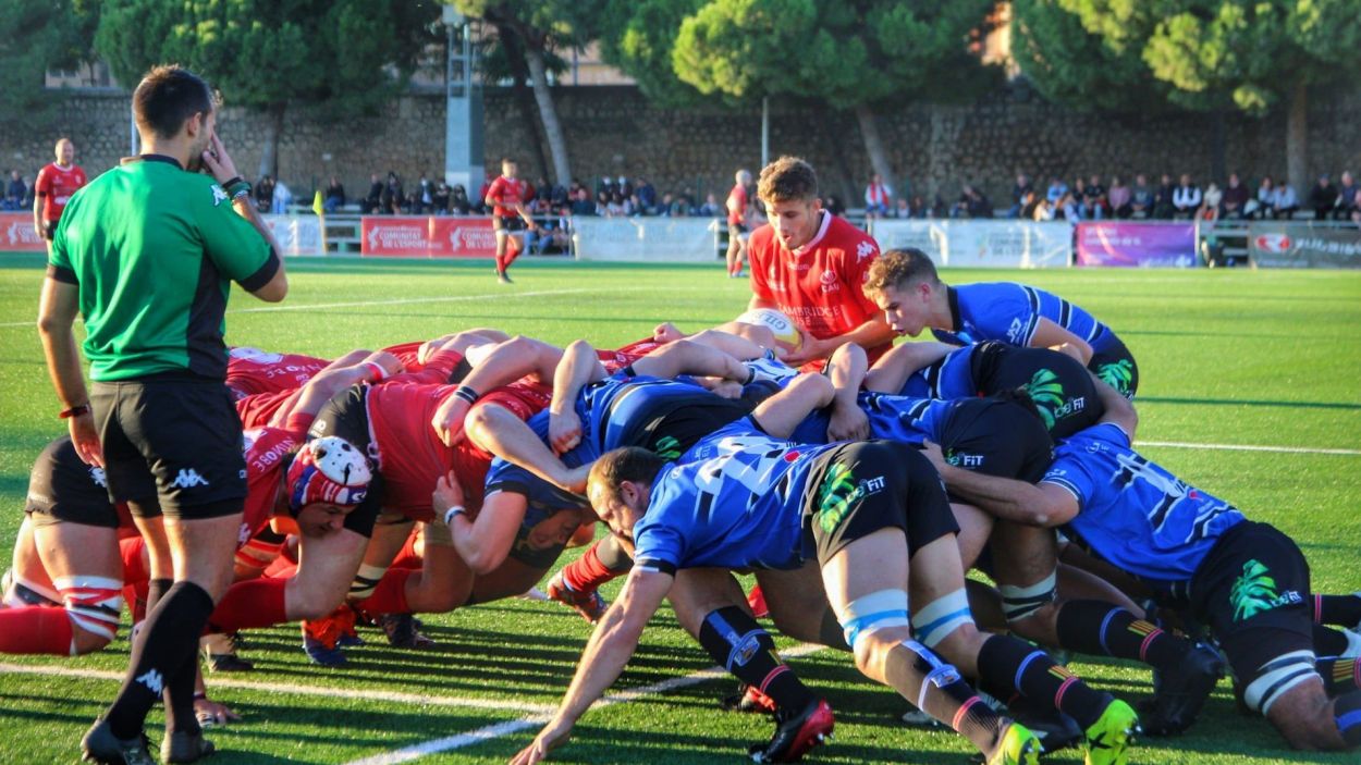 El Rugby Sant Cugat masculí assoleix la primera victòria com a visitant