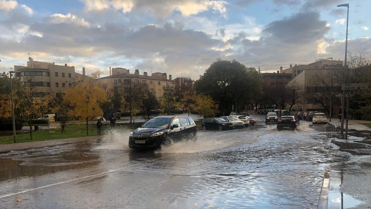 L'episodi de pluja deixa a Sant Cugat acumulacions d'aigua, però cap incident greu