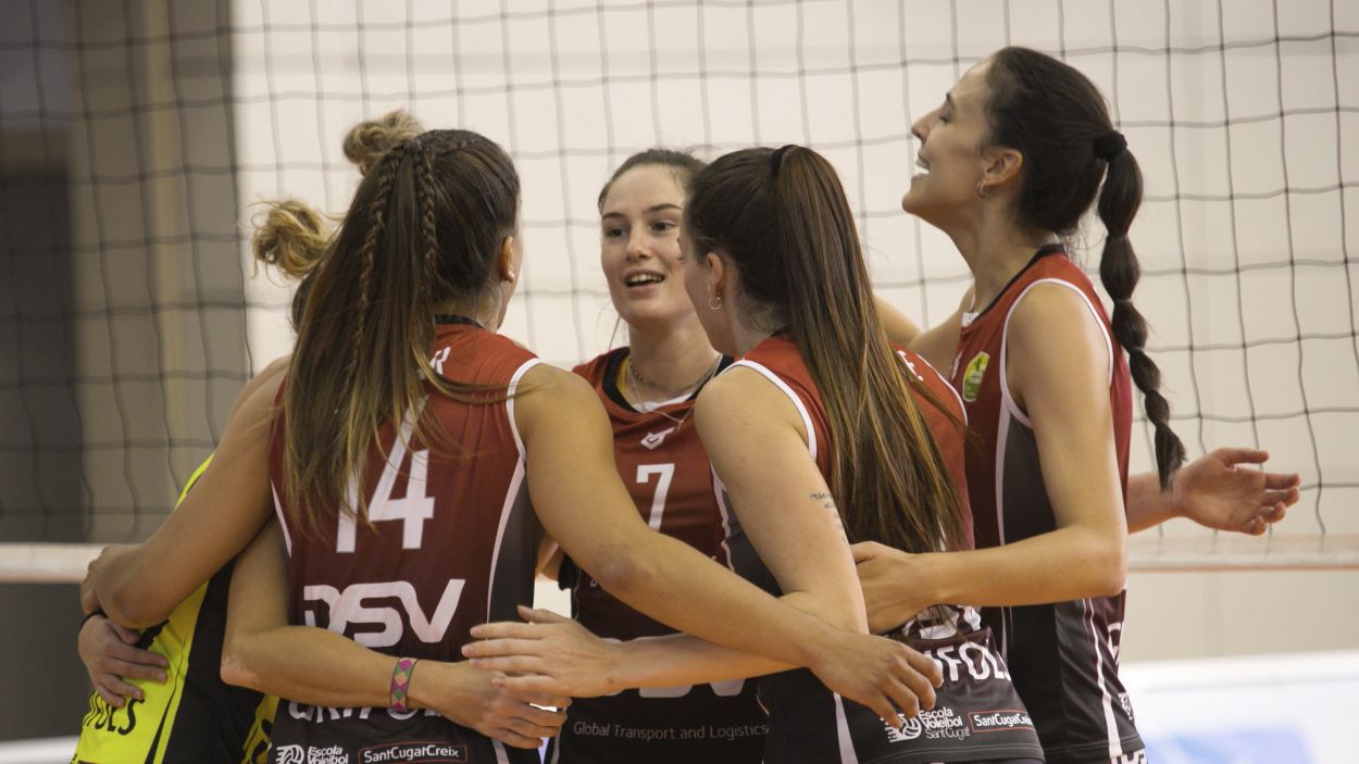 Fita històrica, el DSV- Volei Sant Cugat jugarà per primera vegada la Copa de la Reina