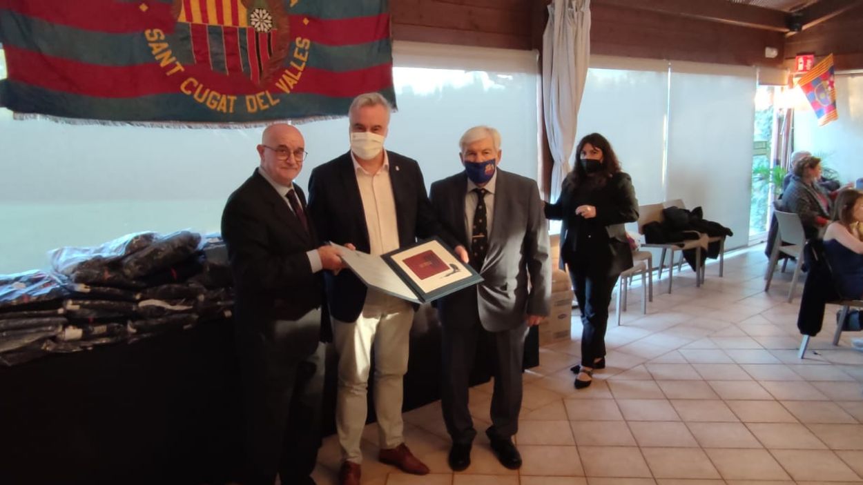 La Penya Blaugrana Sant Cugat celebra els 42 anys amb un gran reconeixement social
