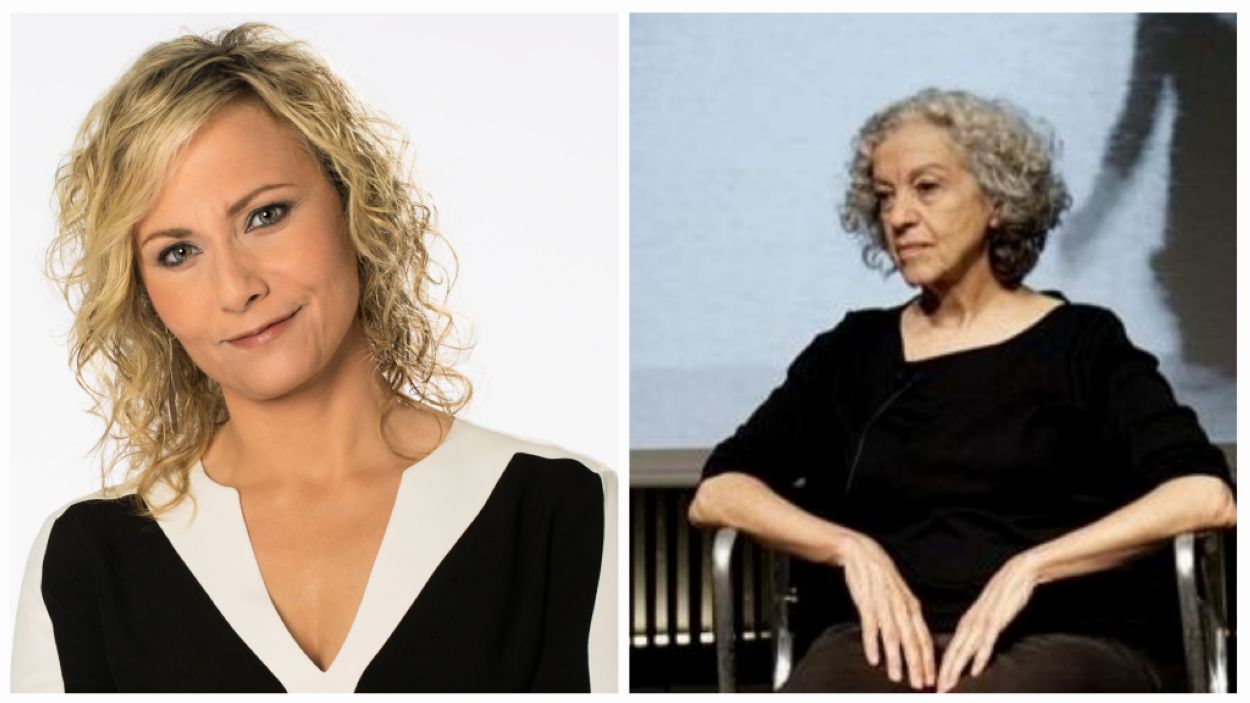 Les santcugatenques Mònica Terribas i Àngels Ribé, Creu de Sant Jordi