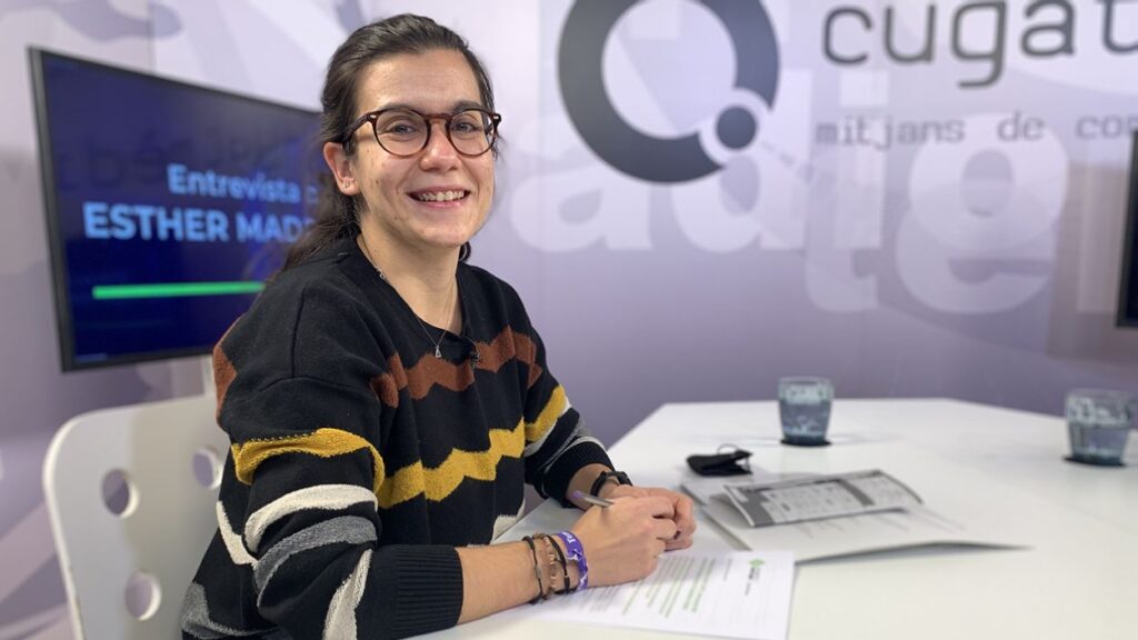 Alt: Esther Madrona, alcalde accidental de Sant Cugat durant aquesta setmana