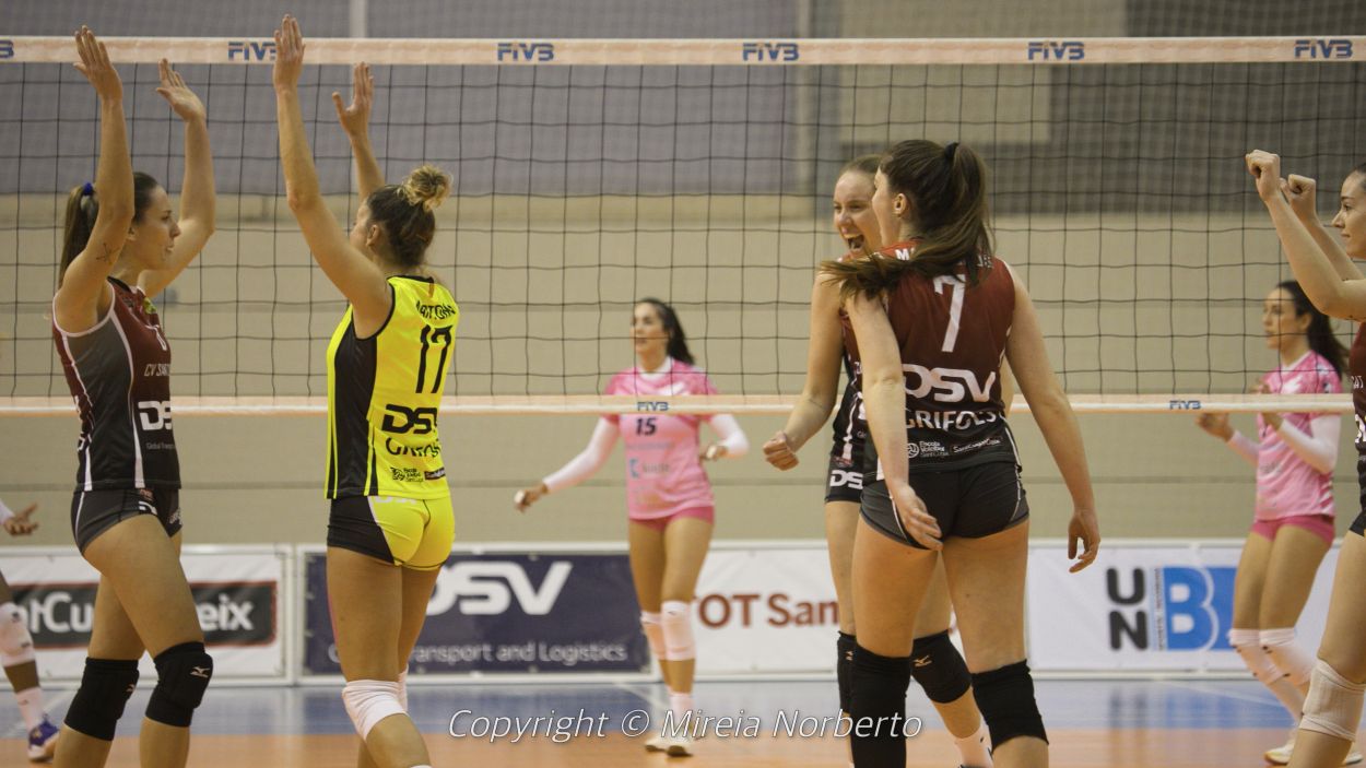 El DSV- Volei Sant Cugat tanca la primera volta en una històrica quarta plaça