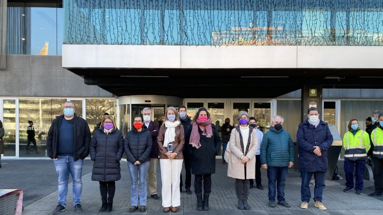 L'Ajuntament de Sant Cugat se suma a la condemna de l'assassinat de la dona de Sant Joan les Fonts com a crim masclista