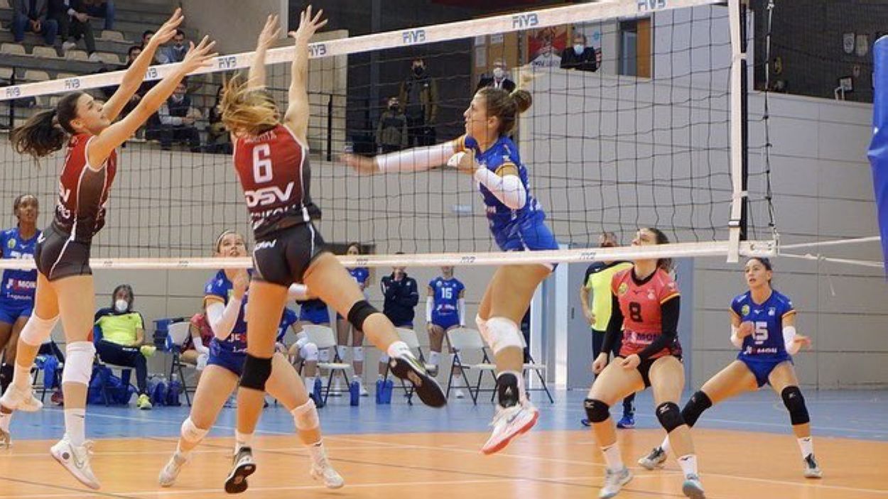 El DSV- Volei Sant Cugat tanca un històric 2021 amb victòria davant el Leganés