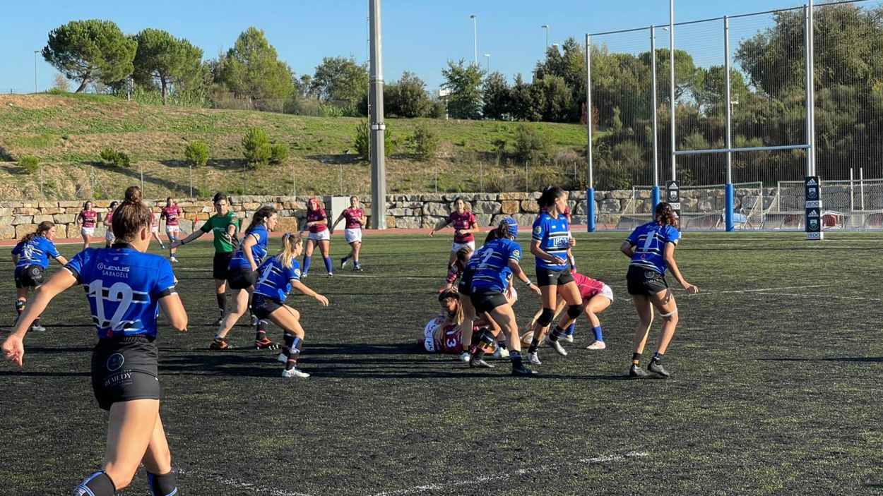 El Rugby Sant Cugat femení vol retrobar-se amb la victòria davant l'Universitarios de Sevilla