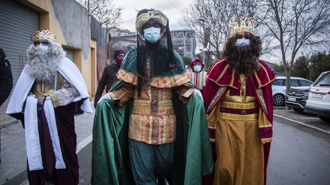 Melcior, Gaspar i Baltasar recuperen el recorregut tradicional a les Planes