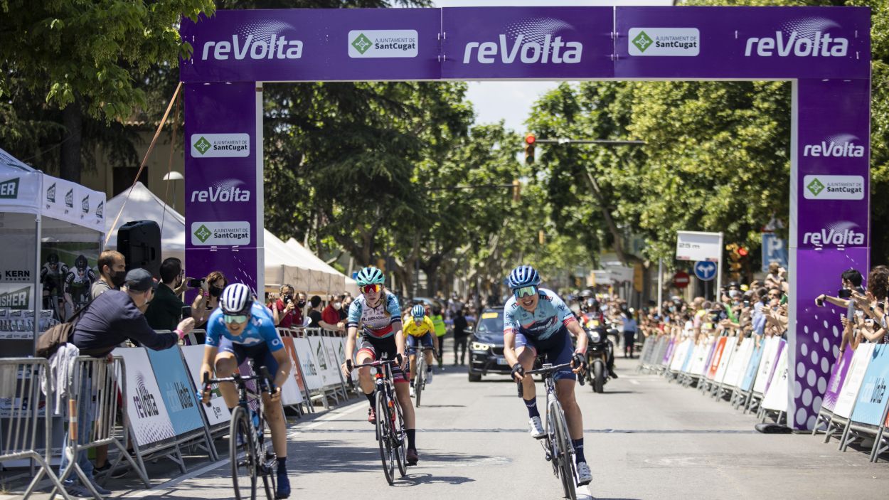 Sant Cugat torna a ser l'escenari de la ReVolta, cursa ciclista femenina