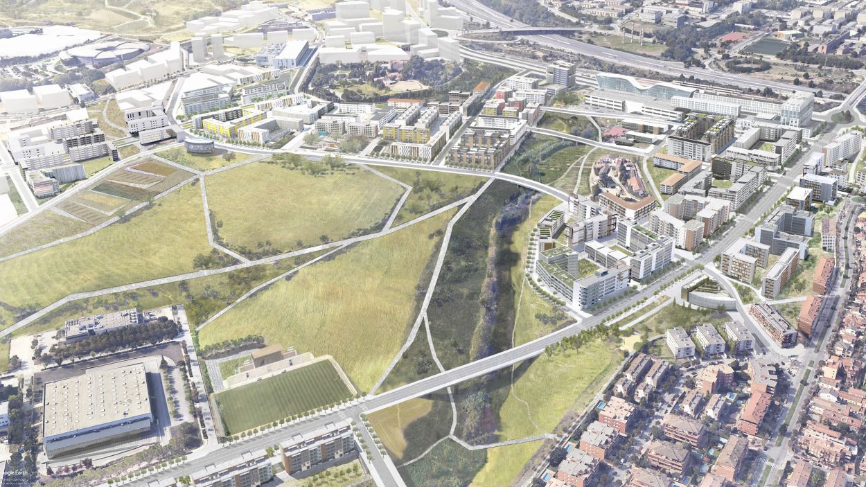 Presenten una demanda per redefinir el pla director del Centre Direccional de Cerdanyola