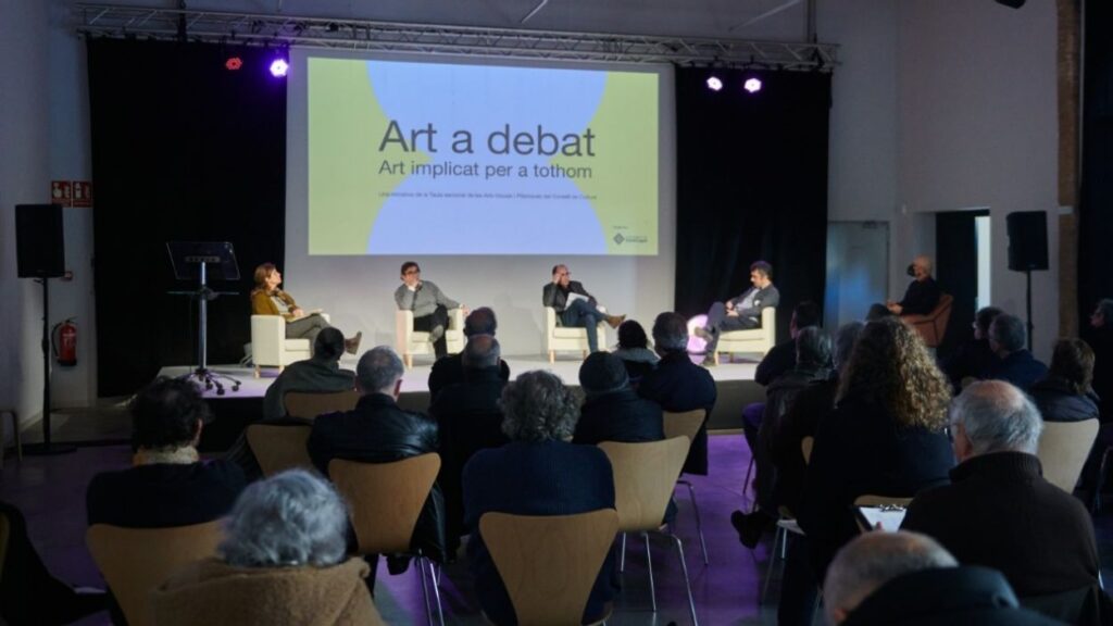 Alt: Els museus i la participació ciutadana, els protagonistes de la primera jornada d''Art a debat'