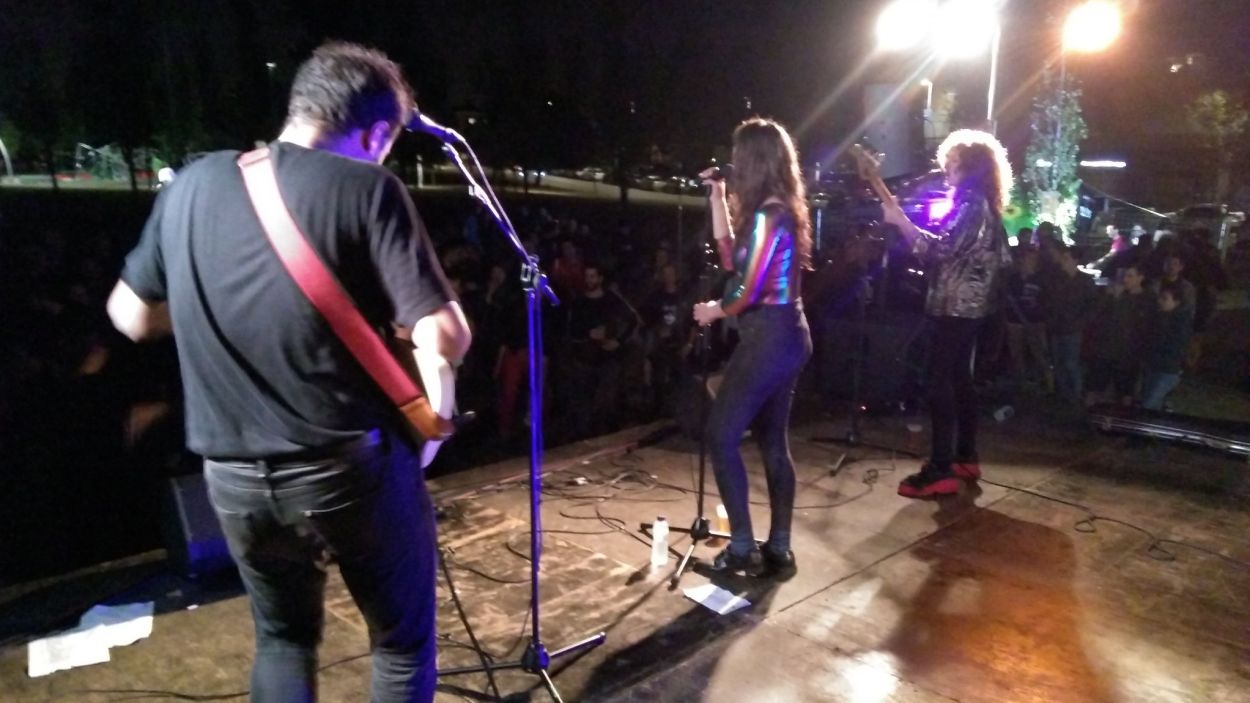 Aquest és el cartell del Punkugat, el festival de música punk de Sant Cugat