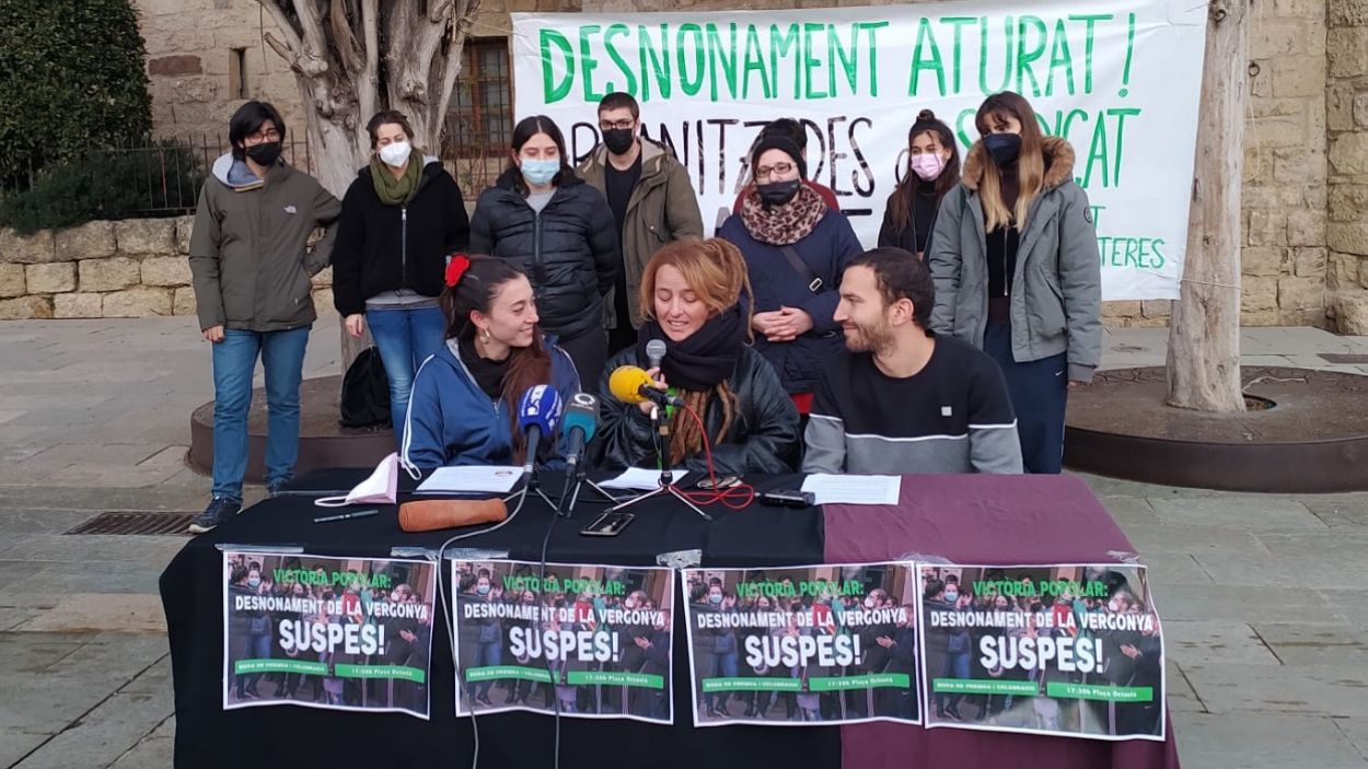 Suspès temporalment el desnonament obert de la família de Can Trabal