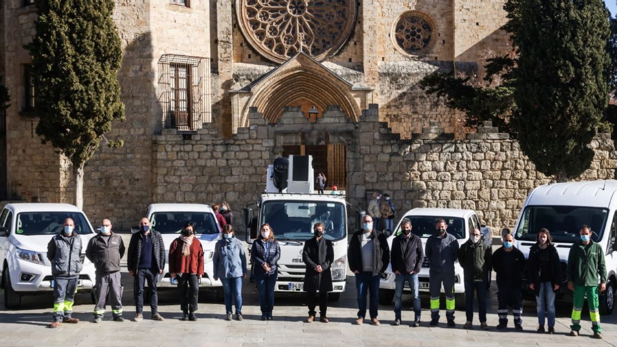 La brigada municipal i Parcs i Jardins estrena vehicles més ecològics i eficients