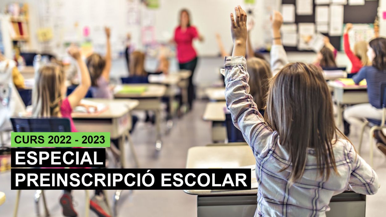 Tota la informació sobre les preinscripcions escolars 2022-2023, en una pàgina especial de Cugat Mèdia