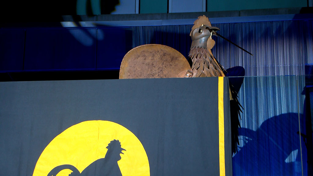 El Gall de Carnaval: “Aquí sóc per rebentar-ho tot i fer-la grossa“