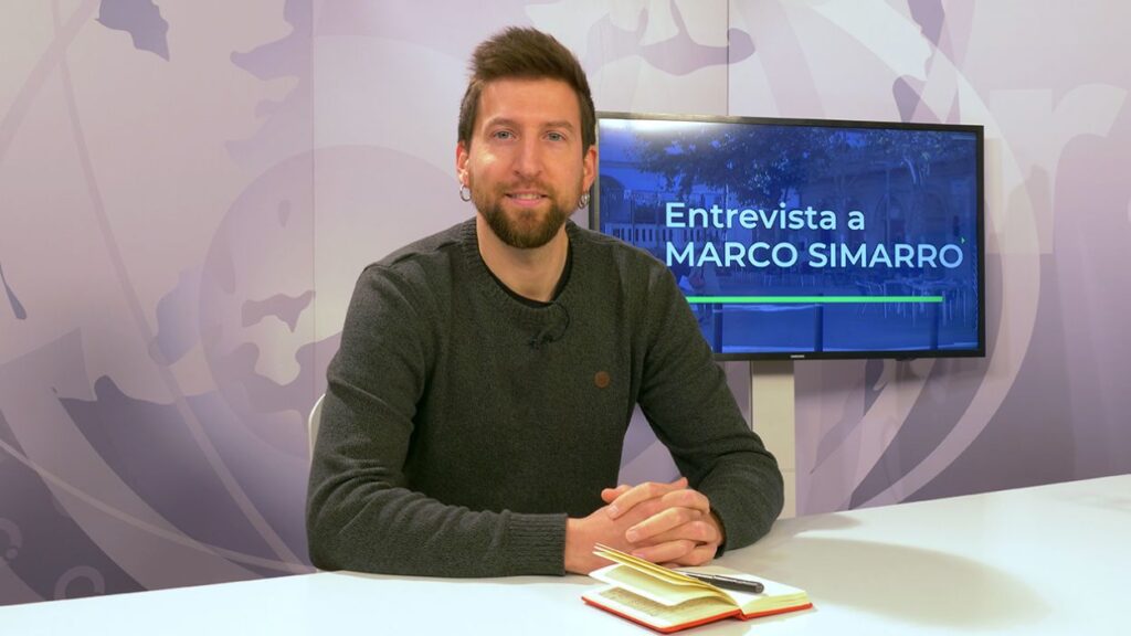 Alt: Marco Simarro, alcalde accidental de Sant Cugat durant aquesta setmana