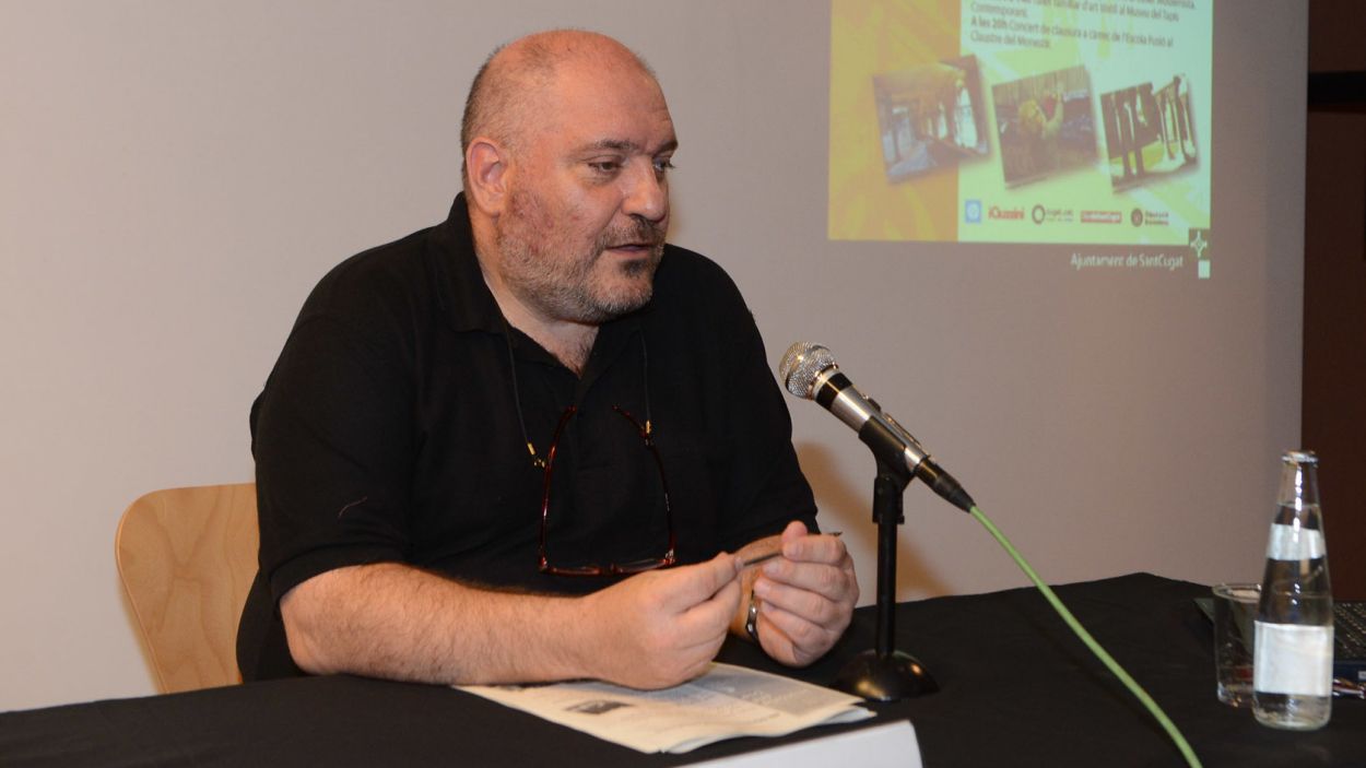 Mor Lluís Campins, director del Museu de Sant Cugat des del 2003